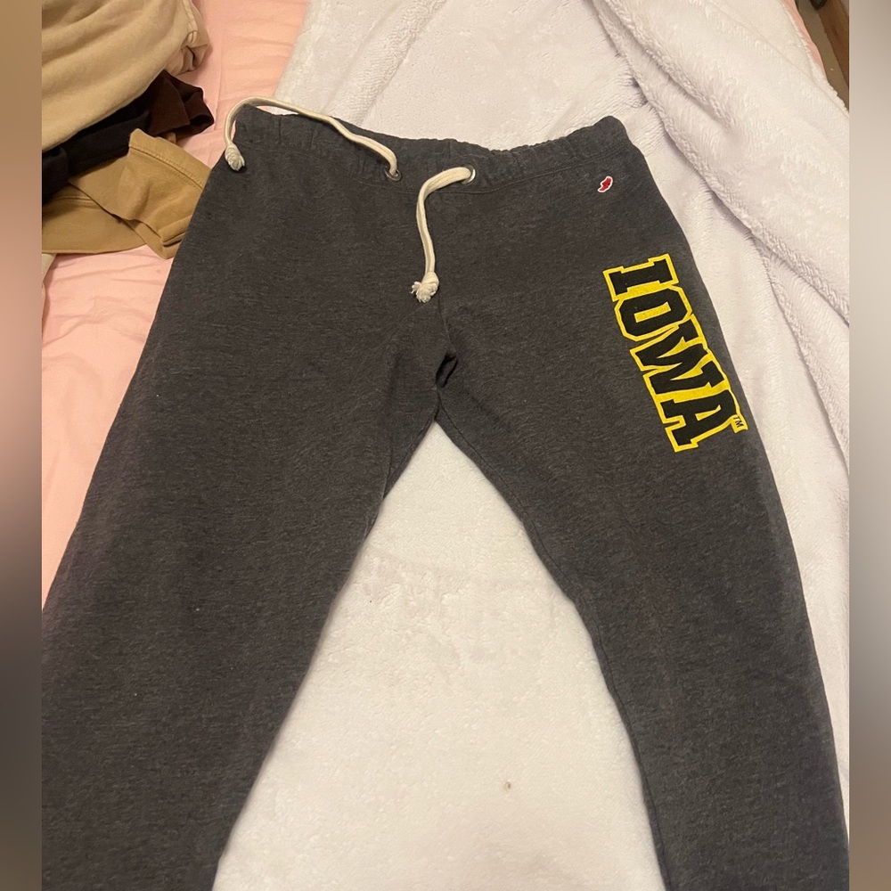 League Gray Iowa Sweatpants